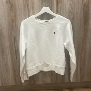 White Polo sweatshirt